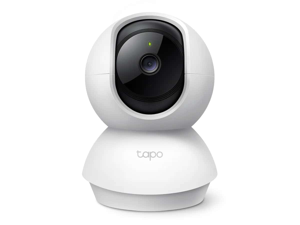 Câmara de segurança interior TP-Link Tapo TC70 Wi-Fi Pan/Tilt vista de frente
