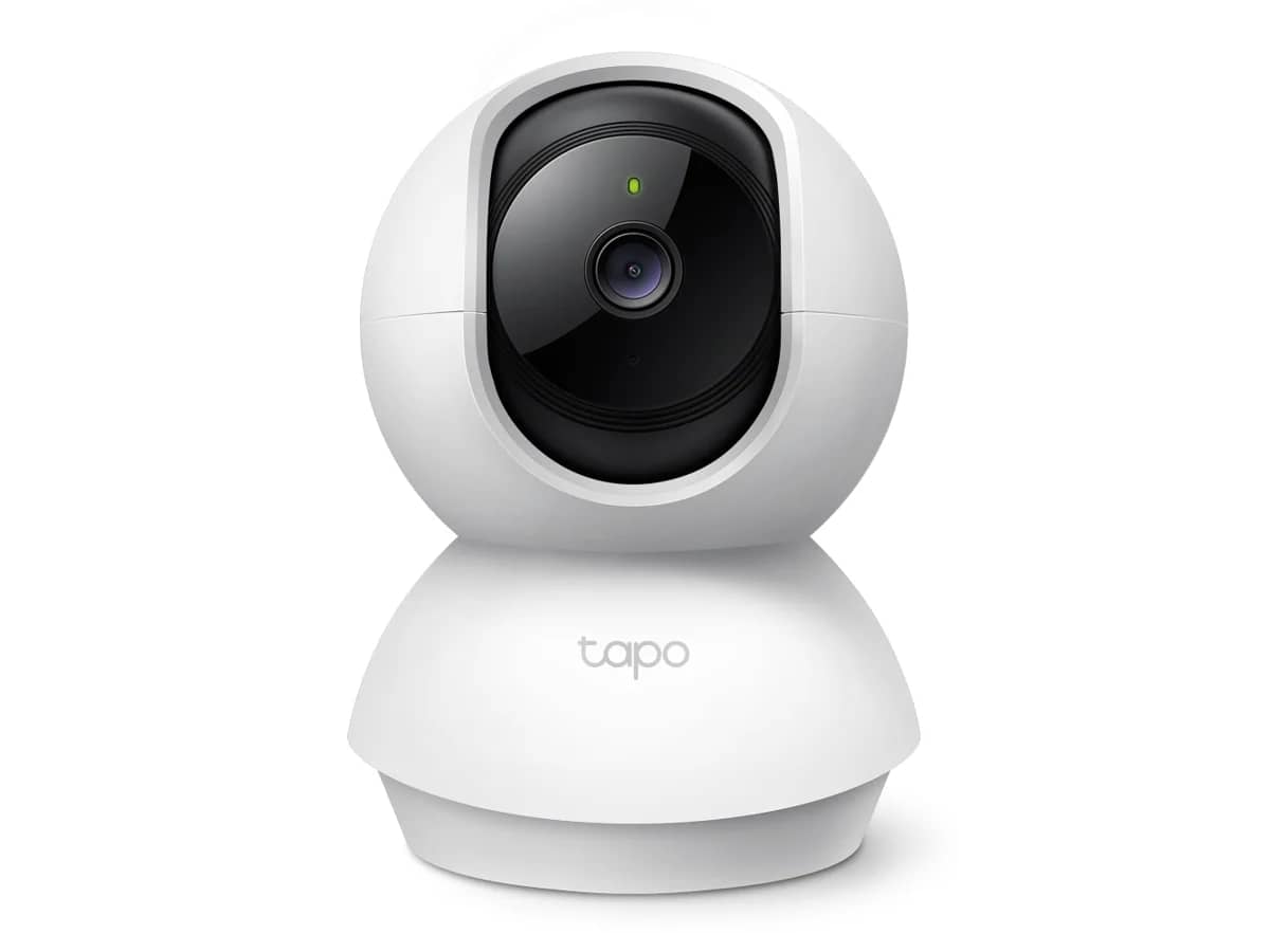 Câmara de segurança interior TP-Link Tapo TC70 Wi-Fi Pan/Tilt vista de frente